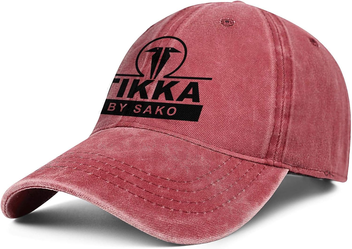 Heart Wolf Tikkabysako Danim Hat for Mens Womens Dad Hat Adjustable