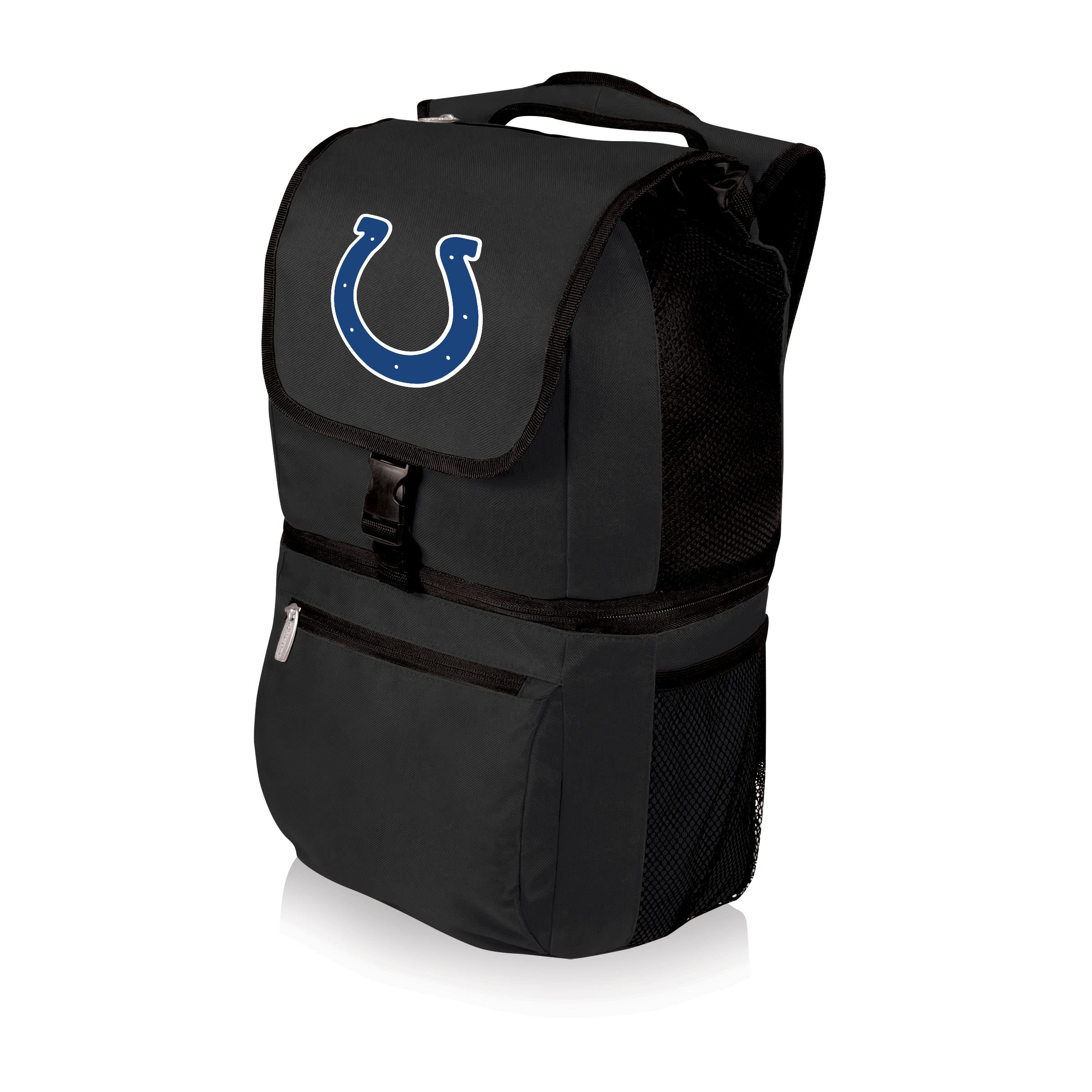 PICNIC TIME Black Indianapolis Colts Zuma Cooler Backpack