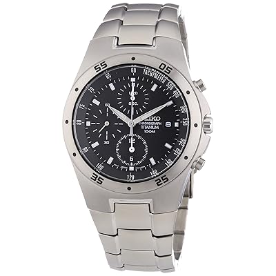 Buy Seiko Titanium Chronograph Watch 100M WR at Ubuy Kenya