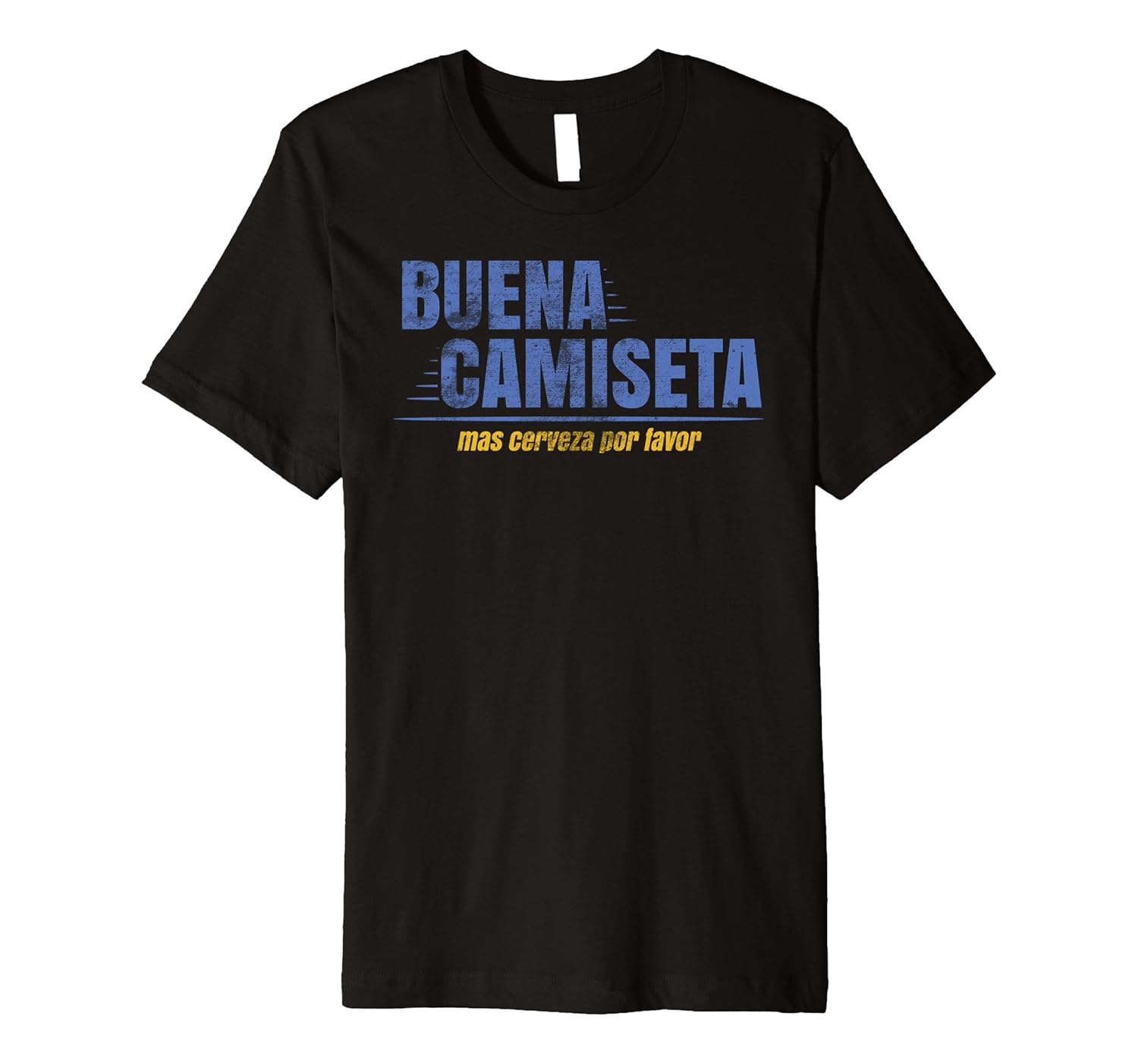 More beer please in Spanish funny tshirtCD Canditee