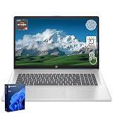 HP 17.3" Business & Home Laptop, 17.3" LED Touchscreen, AMD Ryzen 5 7430U, 16GB RAM, 1TB PCIe SSD, Backlit Keyboard, Fingerprint Reader, Webcam, HDMI, Wi-Fi 6, Windows 11 Pro, Blue
