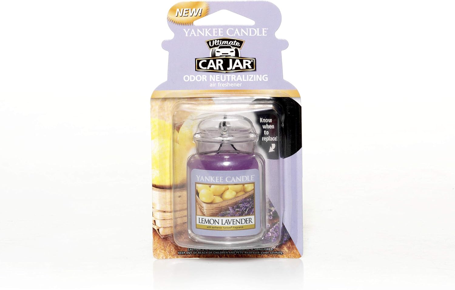 Yankee Candle Car Jar Ultimate Air Freshener, Purple