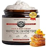 Premium Beef Tallow Skincare, Tallow and Honey Balm Face | Natural Face & Body Cream for All Skin Types | Deep Hydration, Ant