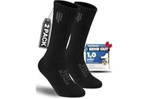 Juclise Alpaca Wool Heavyweight Thermal Boot Socks Hunting Hiking Working Thick Cold Weather Cushioned