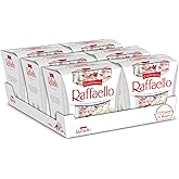 Raffaello, 15 Count, 6 Pack, Premium White Almond, Cream and Coconut, 5.3 oz Each