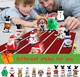 POPOYU 3Pack Christmas Wind Up Toys Funny Jumping Walking Clockwork Kids Party view 5