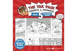 The Yak Pack: Comics & Phonics: Book 5: Learn to read decodable R-controlled vowel words
