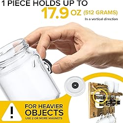 Heavy Duty Ring Magnets - Ultra Strong 1.2" Magnets