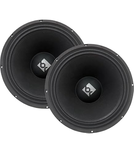 Amazon.com: Bass Rockers BRM6Sv2 8-Ohm Premium Quality 6.5