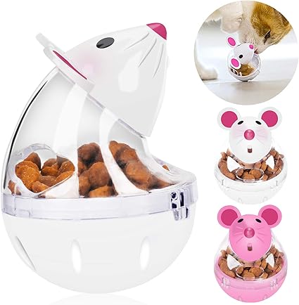 Amazon Com Legendog Cat Food Ball Slow Feed Mice Tumbler Shaped