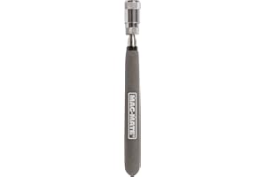 MAG-MATE MRT910L Telescoping Magnetic Pickup, Lighted Retriever with Magnets, Powerful Permanent Rare Earth Magnets, Comfortable Grip, 32” Extended Length, 22 lbs. Lifting Capacity