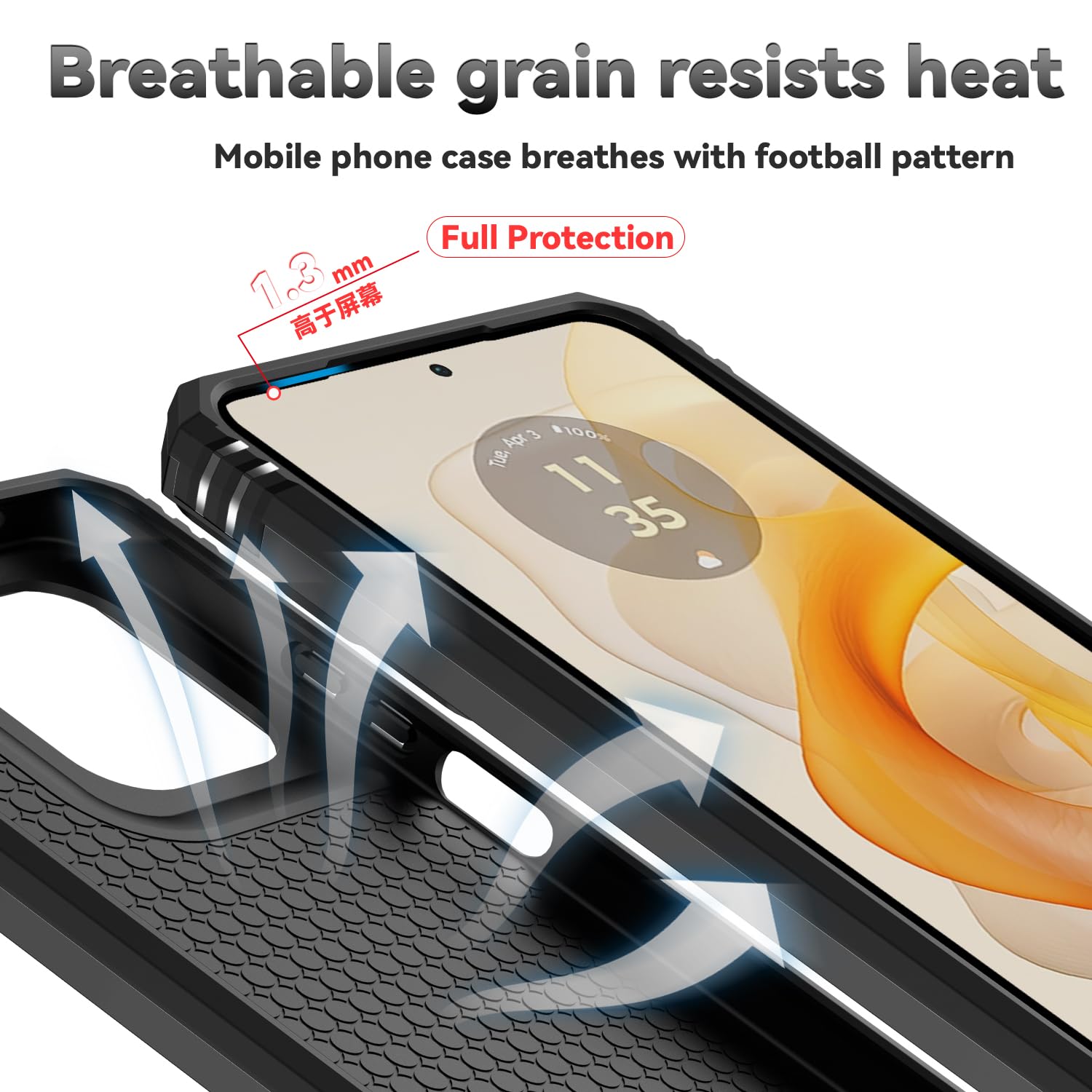 for Motorola Moto G 2025 Case, with Slide Camera Cover HD Screen Protector [Military Grade 16ft. Drop Tested] Magnetic Ring Holder Kickstand Protective Phone Case for Motorola Moto G 2025, Black