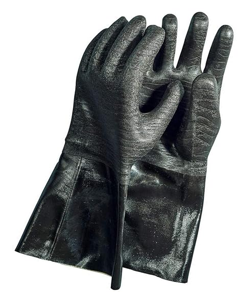 Artisan Griller AG3001T Insulated Heat Resistant Cooking Gloves Pair for BBQ, Grill and Kitchen, 17-Inch Length, Black (Size 10/XL)