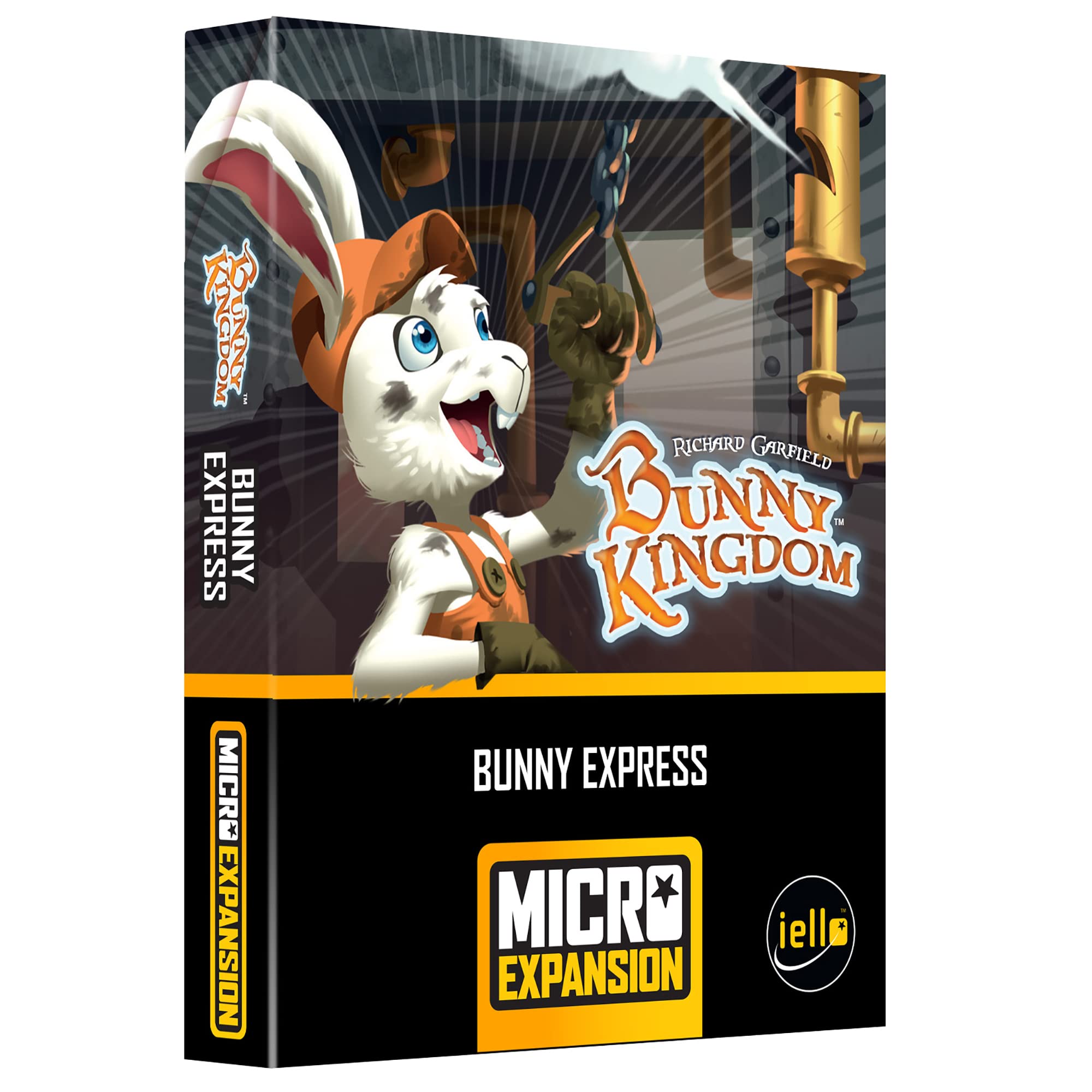 Iello | Bunny Kingdom: Bunny Express Micro Expansion | Strategy Game | Ages 14+ | 2-4 Players | 45 Minutes Playing Time