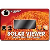 #14 Welder's Glass Solar Eclipse and Sun Viewer-Pleasing Green Image of The Sun - Made in USA