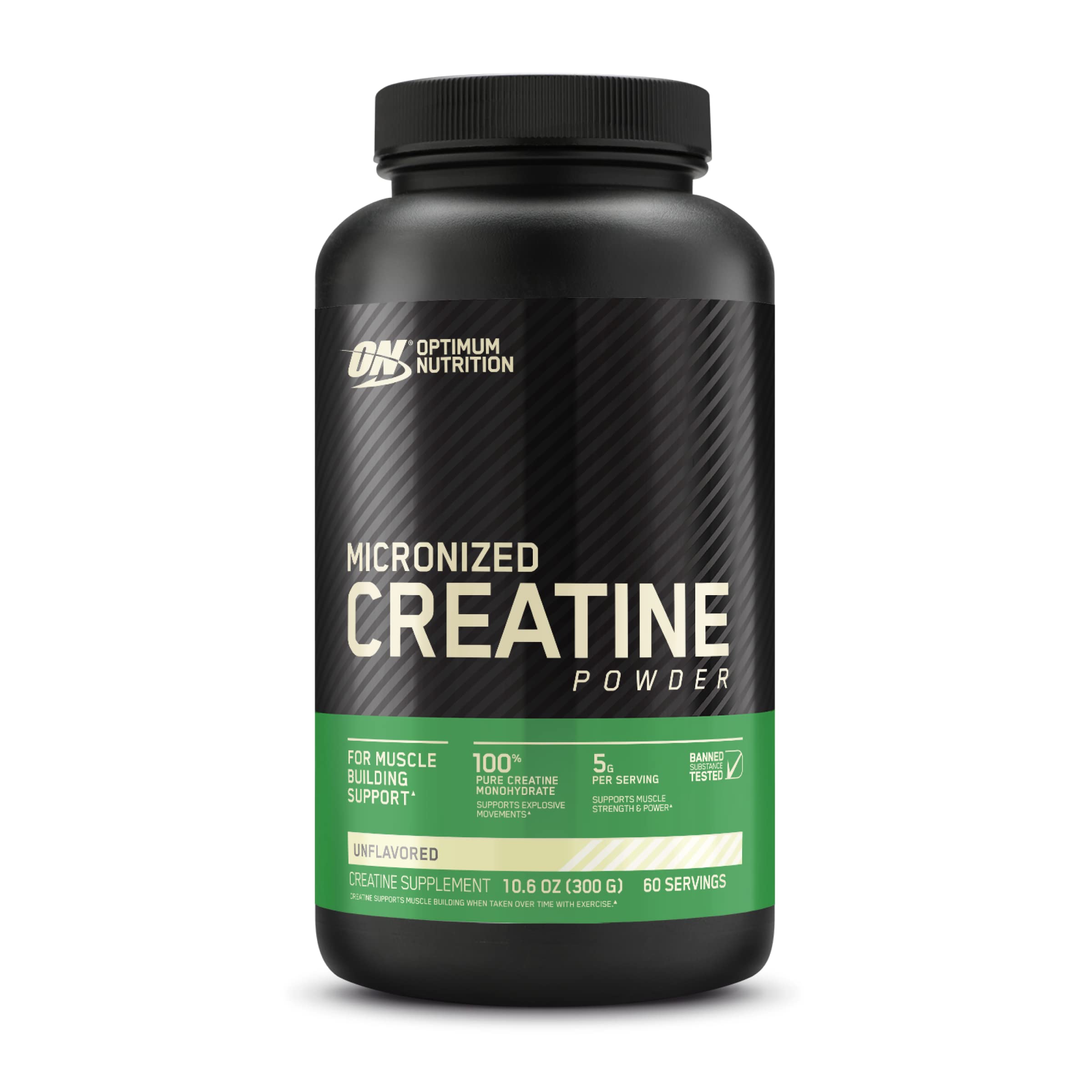 Muscle Milk Pro Series Protein Powder Supplement,Knockout Chocolate & Optimum Nutrition Micronized Creatine Monohydrate Powder, Unflavored, Keto Friendly, 60 Servings (Packaging May Vary)