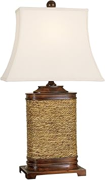 seagrass table lamp