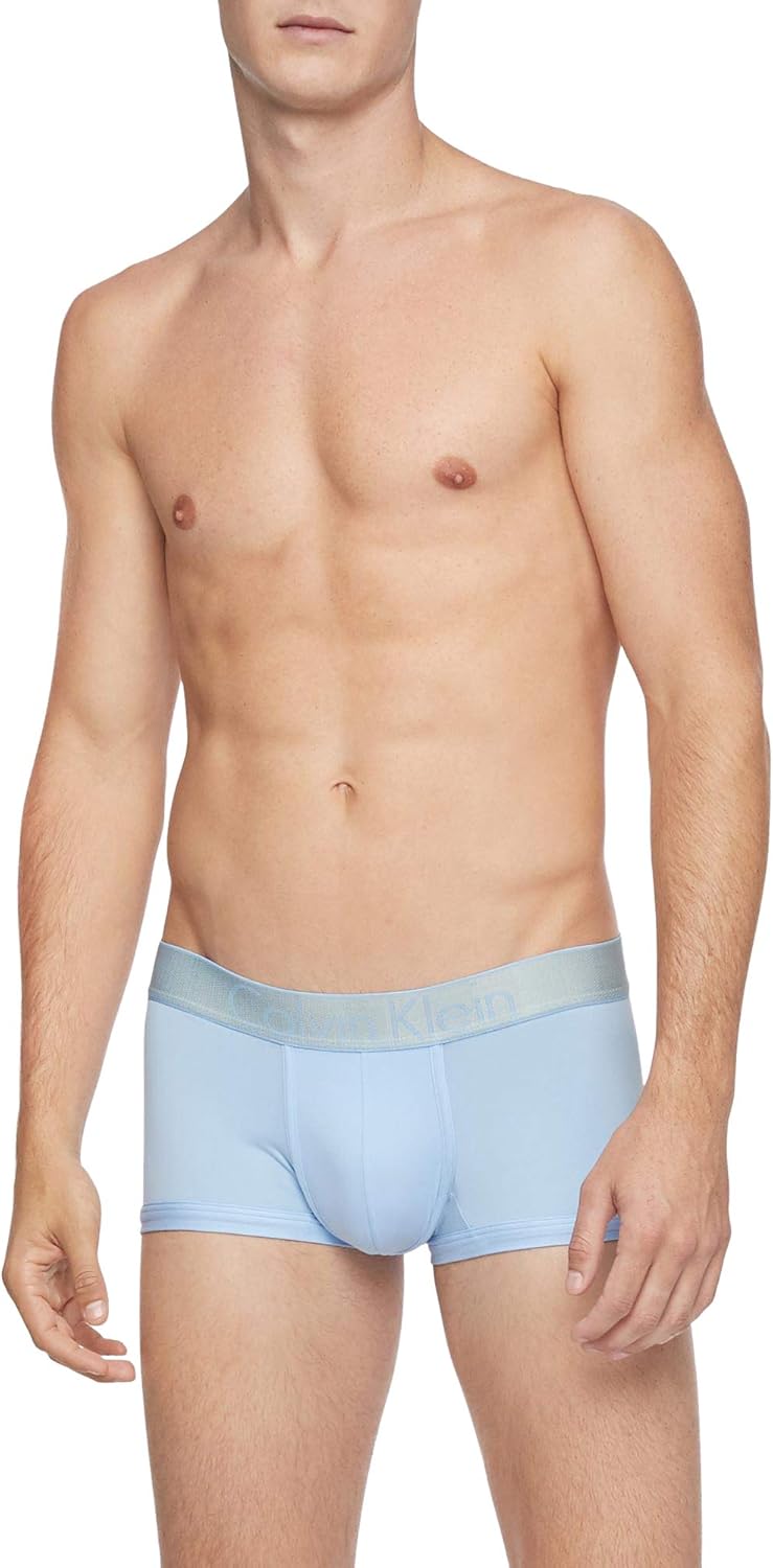 Calvin Klein Men's Customized Stretch Low Rise Trunks: Clothing