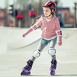 PAPAISON Adjustable Inline Skates for Kids and