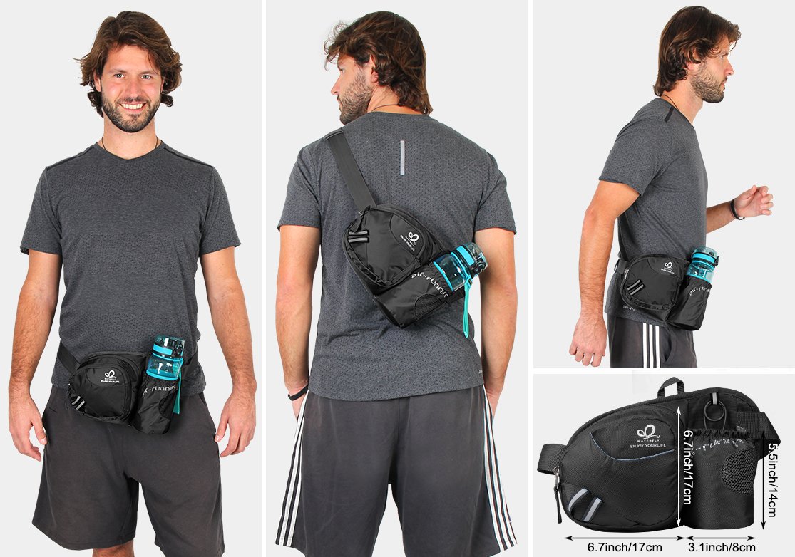 North Face Backpack Best Fanny Bags WATERFLY Fanny Pack Waist Bag