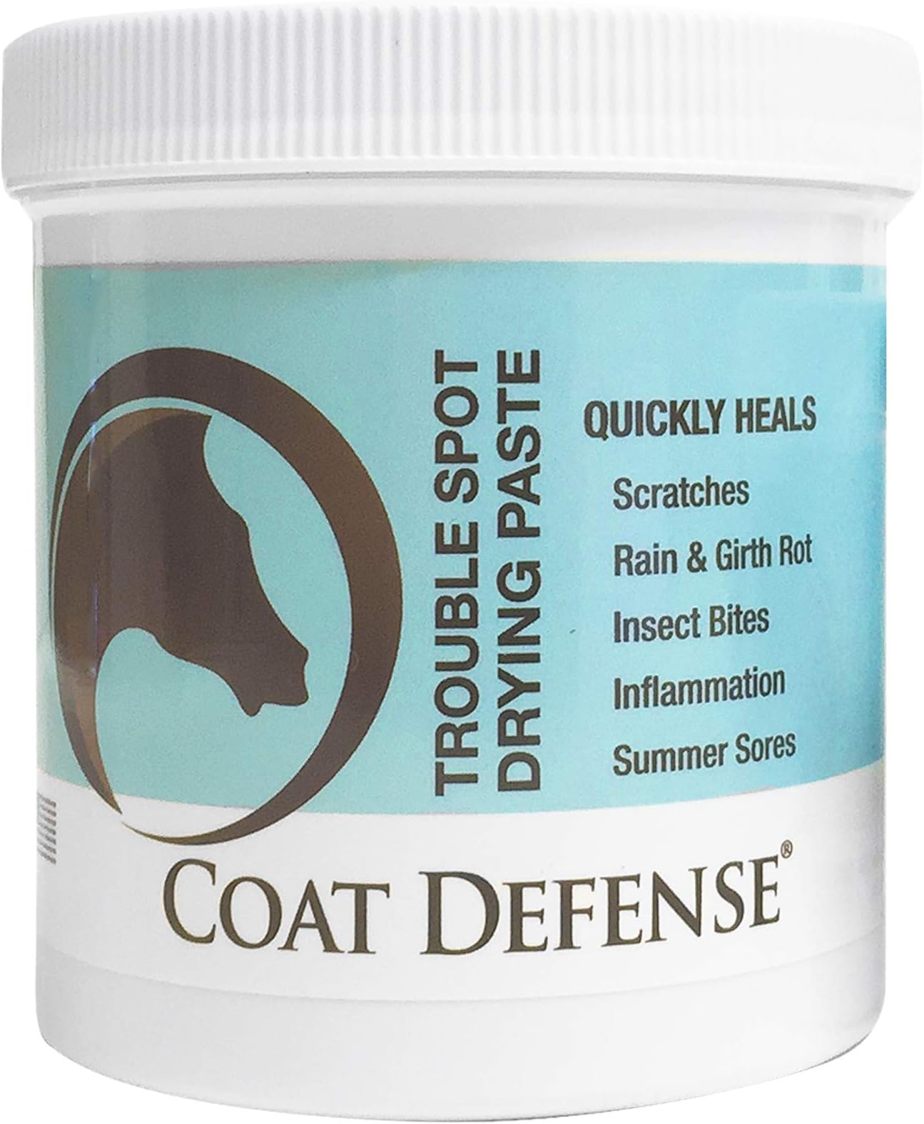 COAT DEFENSE Drying Paste for Horses