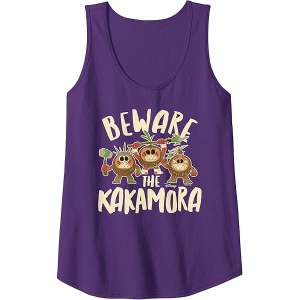 Amazon.com: Moana - Maui Pattern Tank Top : Clothing, Shoes & Jewelry