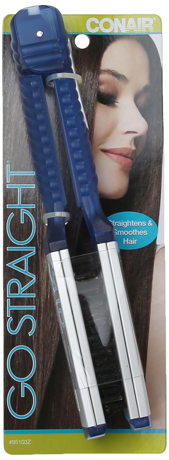 Amazon Com Conair Go Straight Hair Brush Colors May Vary Hair