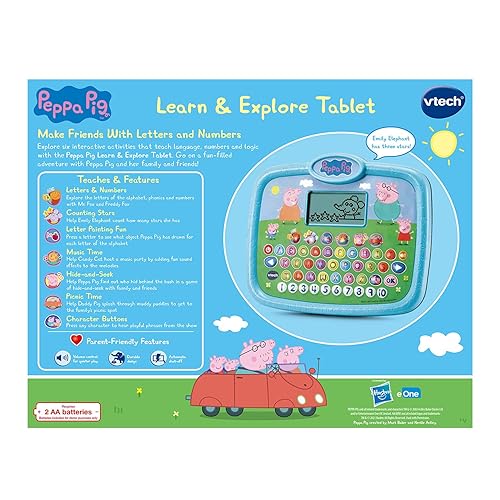 VTech Peppa Pig Learn and Explore Tablet in Kuwait Whizz Pre