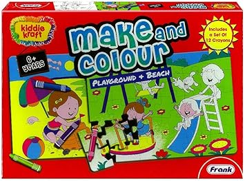 Frank Playground & Beach Puzzle for 6 Year Old Kids and Above