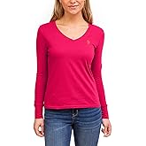 U.S. POLO ASSN. USPA Long Sleeve V-Neck Tee