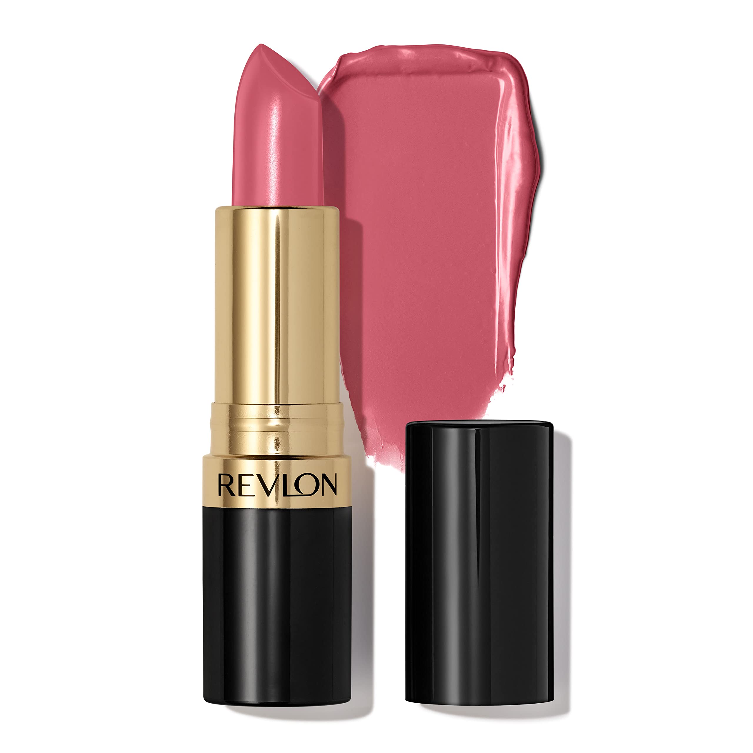 Photo 1 of Revlon Super Lustrous Lipstick, Creamy Formula For Soft, Fuller-Looking Lips, Moisturized Feel, 766 Secret Club, 0.15 oz