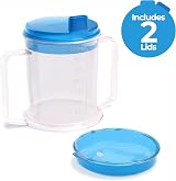JFA Supplies Drinking Cup Beaker Mug Sippy Cup with Easy Grip Handles view 2