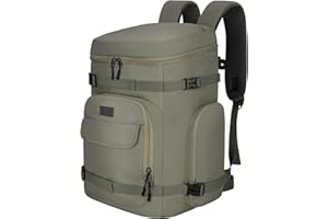 TENFLY Ski Boot Bag,65L Snowboard Boot Bag for Air Travel,Padded Ski Bakcpack for Helmet, Goggles, Gloves, Skis