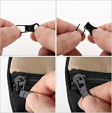 Ouligay 6pcs Zipper Pull Tabs Detachable Metal Extender Repair Kit view 6