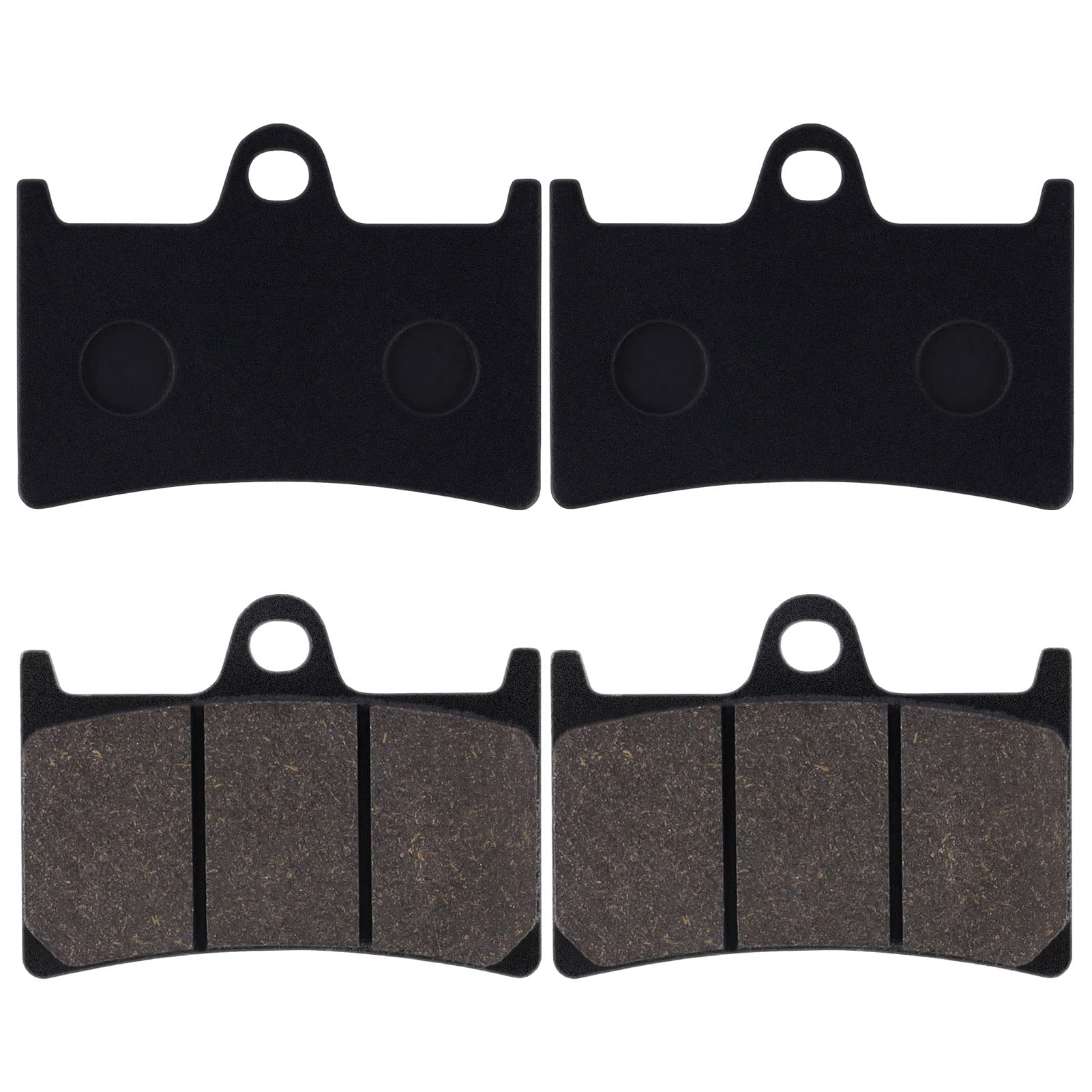 Cyleto Front Brake Pads for YAMAHA YZF R6 YZFR6 2005-2015 YZF R1 2004-2006 YZF-R1SP 2006 MT-01 1670cc 2005-2006