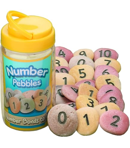 Yellow Door YD1009 Lot de 26 galets alphabet majuscules