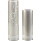 Commercial Bargains 2 Pack 11" x 50' and 8" x 50' Commercial Vacuum Sealer Saver Rolls Food Storage