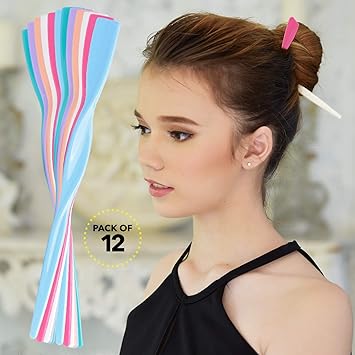 Amazon Com Rc Roche Ornament 12 Pcs Womens Fashion Hair Sticks