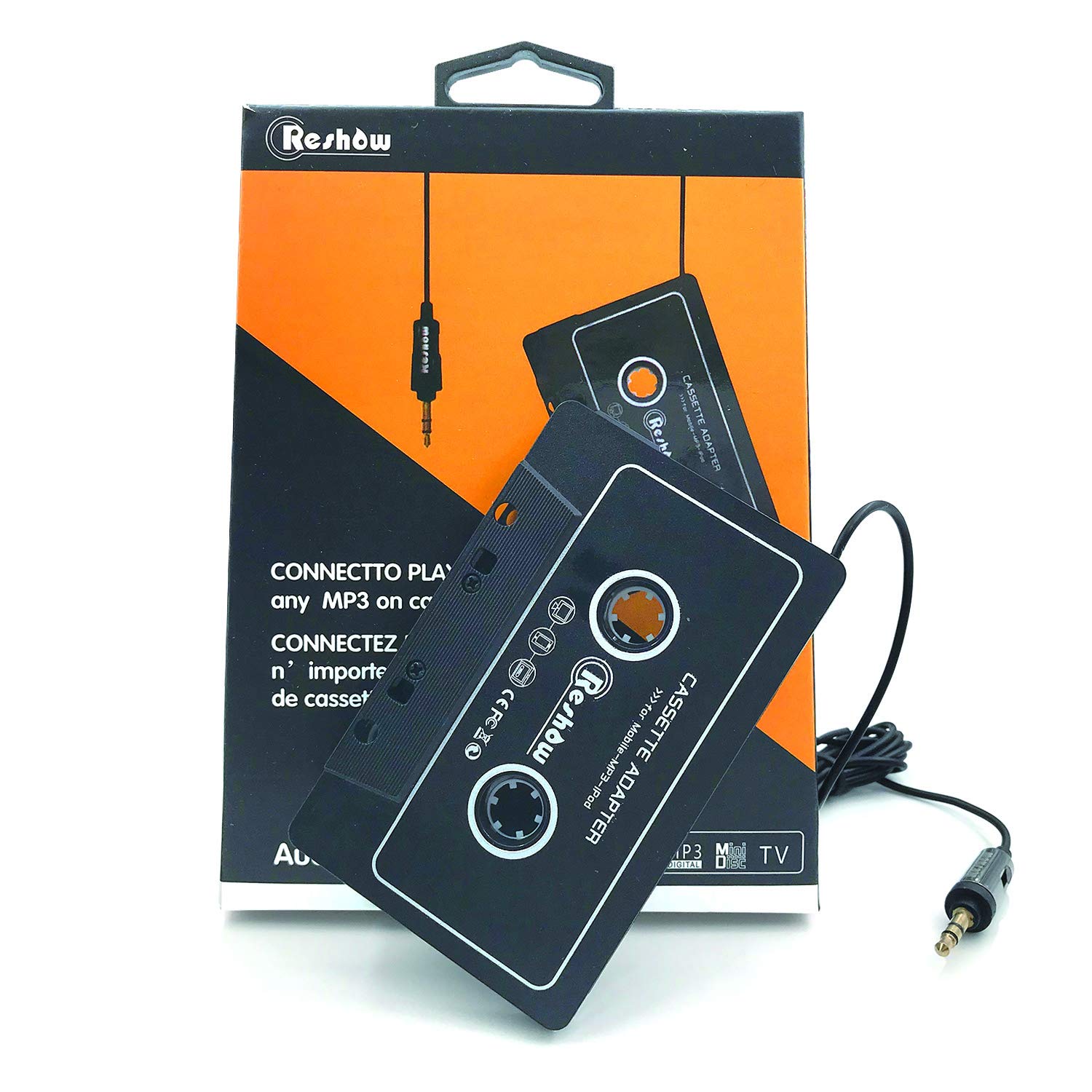 Cassette To Bluetooth Adapter For Car BT Ion Player iPhone 8 7 Deck