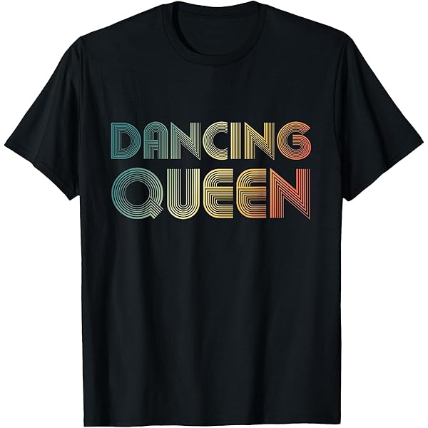 Amazon.com: Dancing Queen Shirt Vintage Dancing 70s T-Shirt T