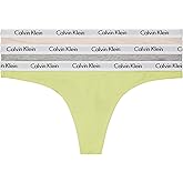 Calvin Klein Women's 3 Pack Carousel Thong Panty