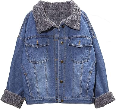 warm denim jacket womens