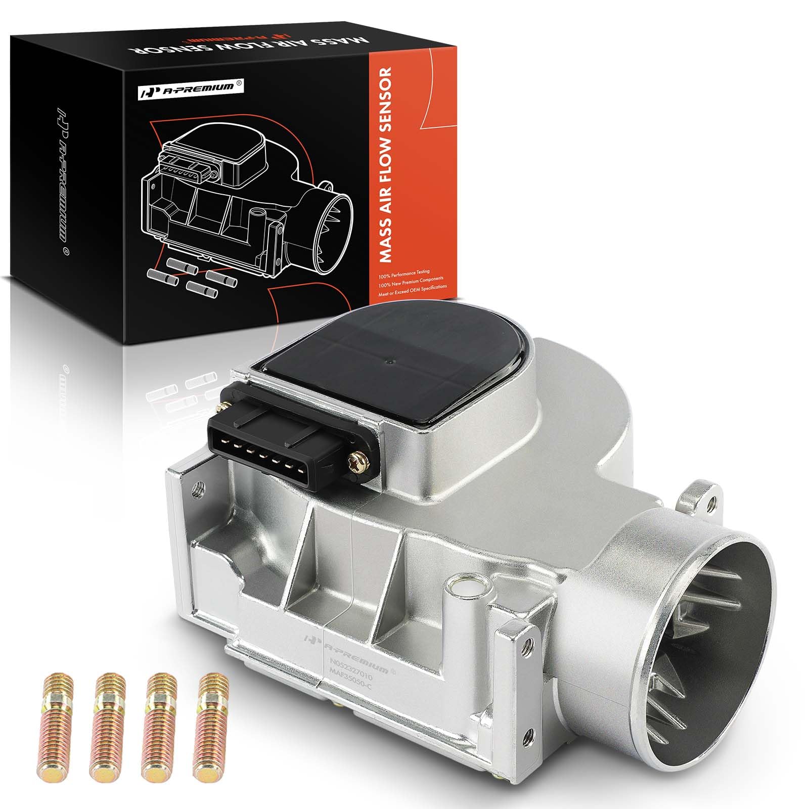 Photo 1 of A-Premium Engine Mass Air Flow Sensor Meter (MAF) Replace# 2225035050 - Compatible with Toyota Vehicles - 4Runner 1990-1995 & Pickup 1989-1995 - fits SOHC 4Cyl 2.4L, with Sensor(7 Pins) & Bolts