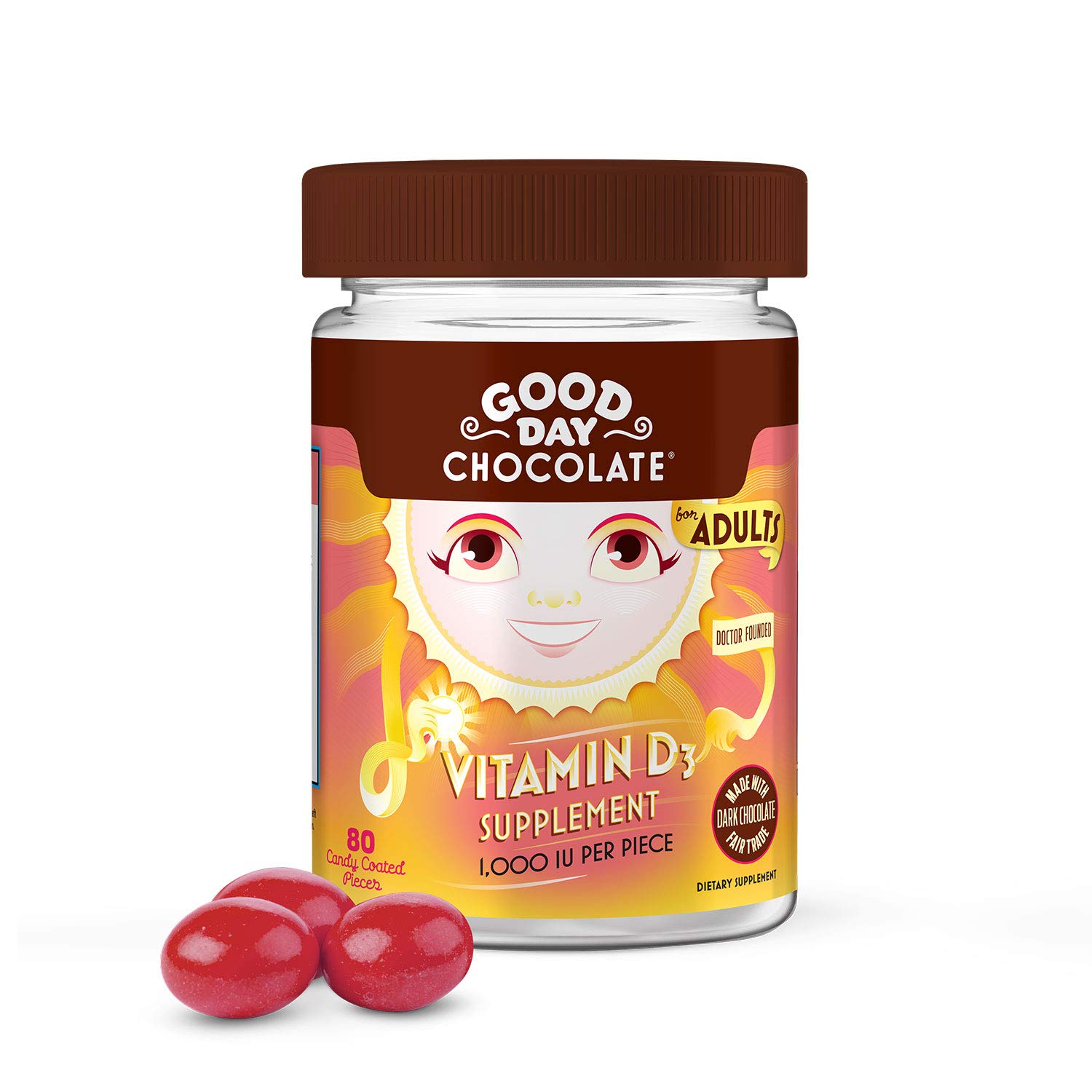 Good Day Chocolate Probiotic Supplement for Digestive