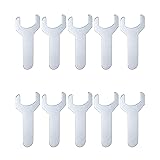 HARFINGTON 10pcs Small Wrench 22x70x1.5mm Metric