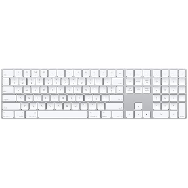 APPLE MAGIC KEYBOARD WITH NUMERIC KEYPAD: WIRELESS, BLUETOOTH,...