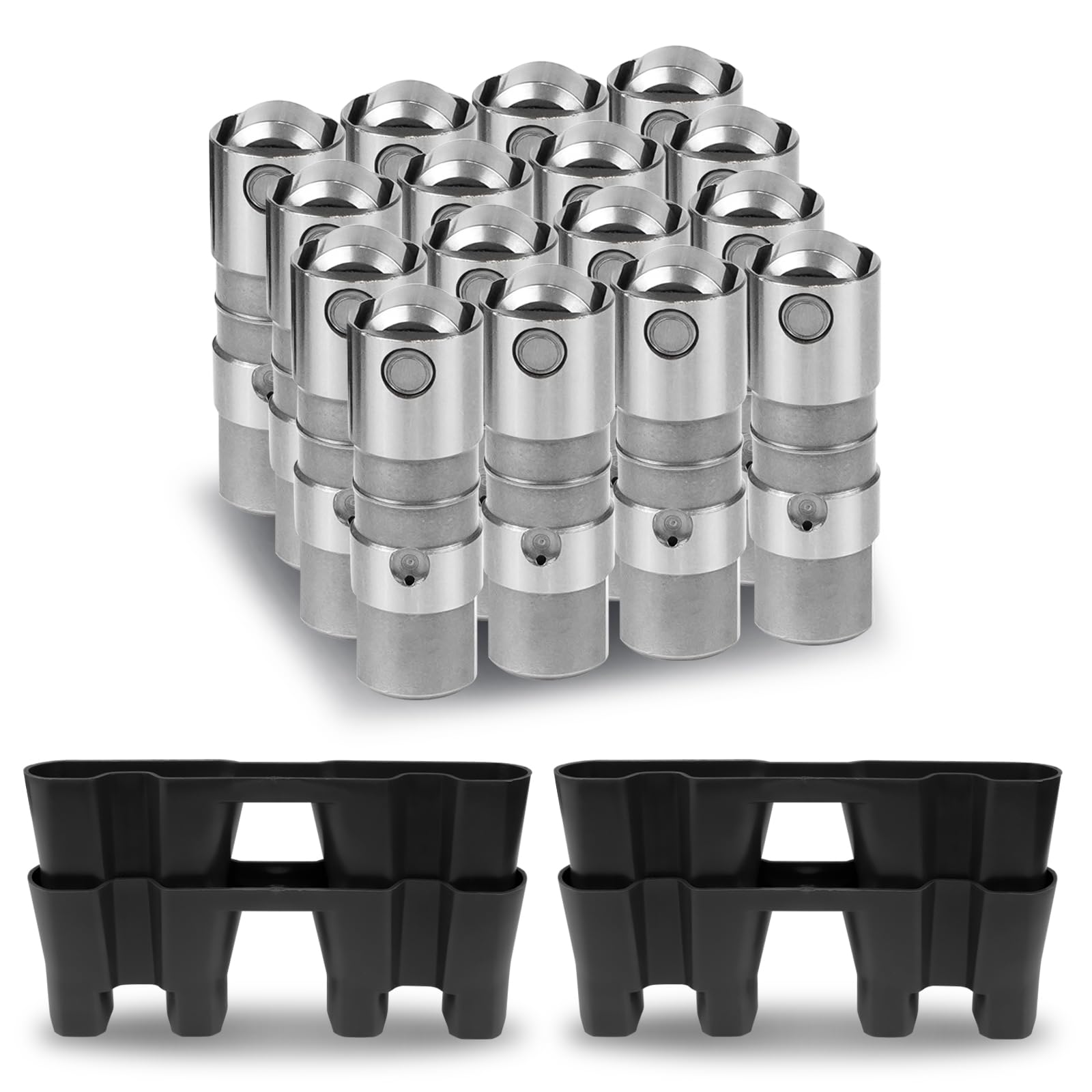 Photo 1 of Dexonu 16PCS LS7 LS2 Performance Hydraulic Roller Lifters & 4 Guides Replace 12499225 HL124 12595365 Compatible with Chevy GM 7.0L 6.2L 6.0L 5.7L 5.3L 4.8L V8