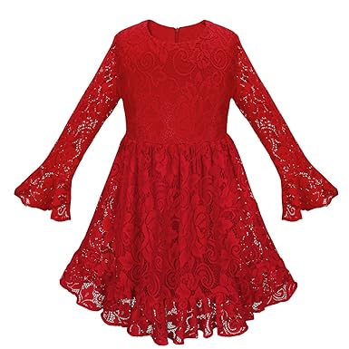 red lace dress uk