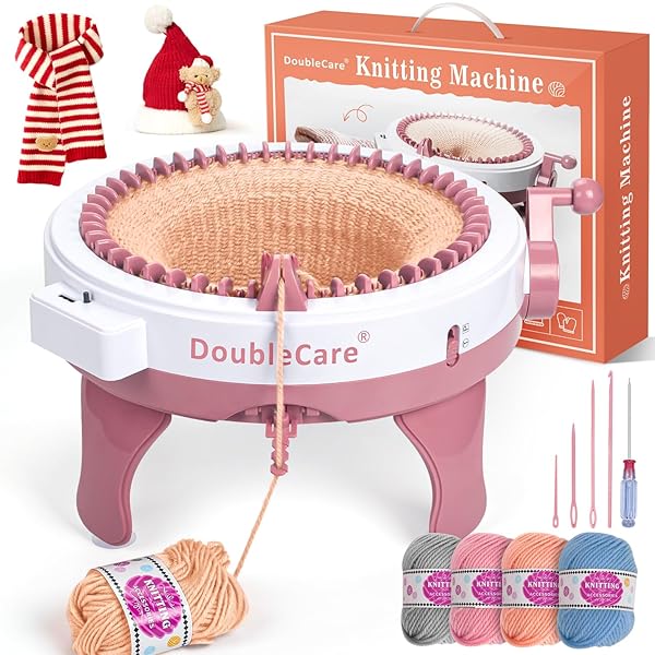 KNITTING MACHINE 48 NEEDLES,SMART LOOM KNITTING MACHINE WITH...