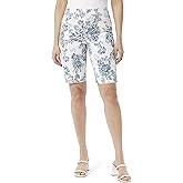 Gloria Vanderbilt Womens Amanda Bermuda High Rise Short Standard